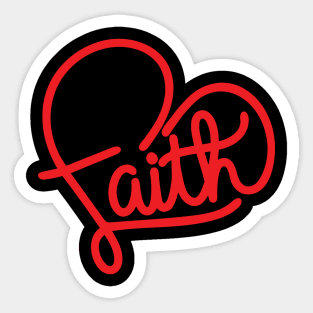 Faith Sticker